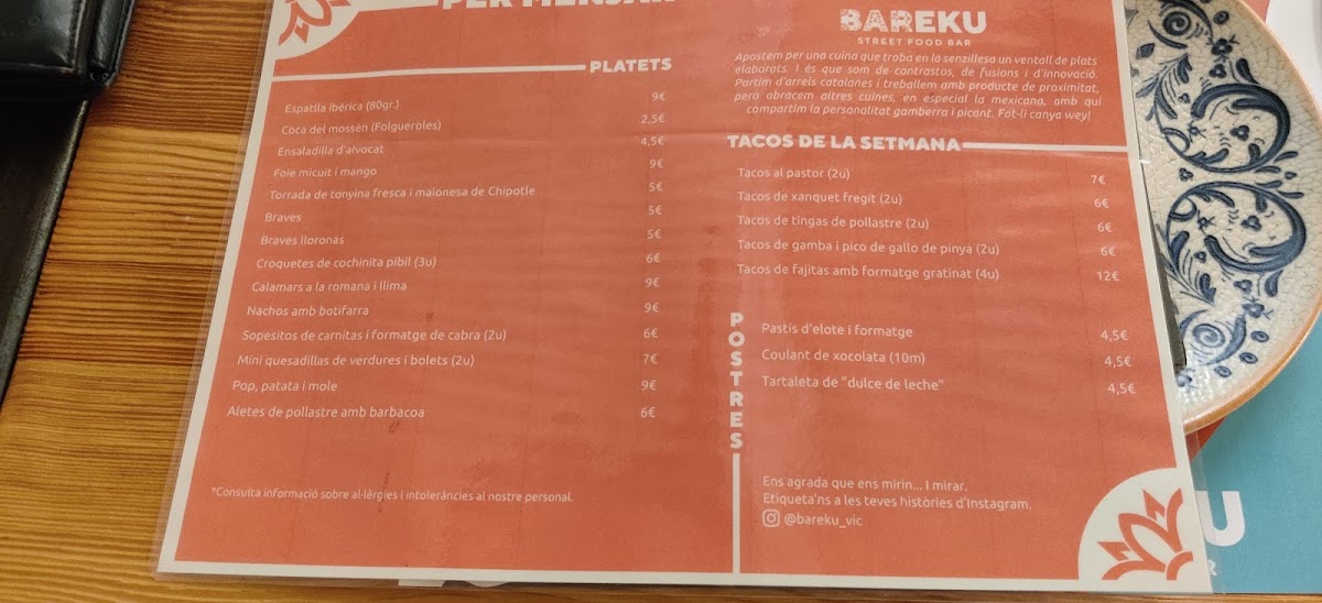 Menu - Bareku photo 10